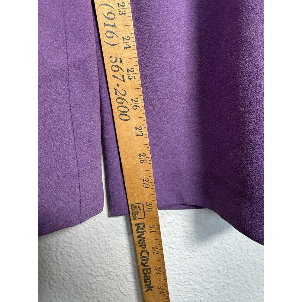 Exquise Anthropologie Women’s Wide Leg Lilac Purple Pants Trousers Size Large - Picture 12 of 14